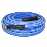SPOTNAILS GatorTuff HH38050B 3/8" x 50' Hybrid Hose w/o Fittings (Blue/Gray), 3/8" NPT
