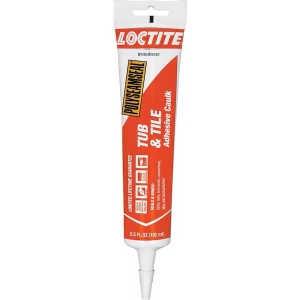 Loctite® 2241860 Polyseamseal Kitchen and Bath Caulk, White,  5.5 oz