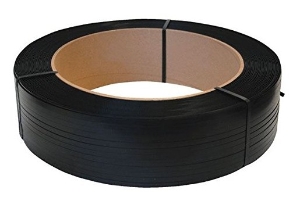 Continental Western 178035 Polypropylene Strapping, Black, 1/2