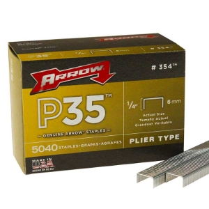 Arrow Fastener P351/4 Heavy Duty Plier Staples, 1/4