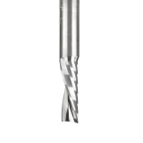 Amana Tool 51504-AM Solid Carbide CNC Spiral 'O' Flute, Plastic Cutting 1/4 Dia x 3/4 x 1/4 Inch Shank Down-Cut