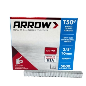 Arrow Fastener 506IP Fine Wire Staples, 3/8 Arrow Fastener 506IP Fine Wire Staples, 3/8