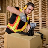 EVERWIN MCS-19-7437 1-11/32" 34.5mm Crown Mechanical Strip Carton Stapler