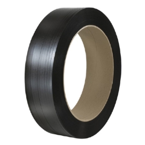 Polychem HPC5811G Polyester Strapping, Black, 5/8