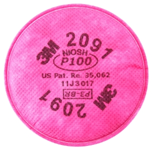 3M 7000051991 Particulate Filter 2091/07000(AAD), P100