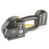 FROMM Packaging Systems P329 Cordless Polyester/Polypropylene Strapping Tool, 5/8" to 3/4" Strap Width, Friction Weld