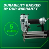 Metabo HPT NT50A5M Brad Nailer, 18 Gauge, 5/8" to 2" Fastener Length