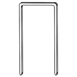 Beck America EB8006 Fine Wire Staples, 1/4 Beck America EB8006 Fine Wire Staples, 1/4