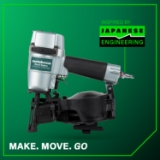 Metabo HPT NV45AB2M Roofing Coil Nailer, 7/8" to 1-3/4" Fastener Length