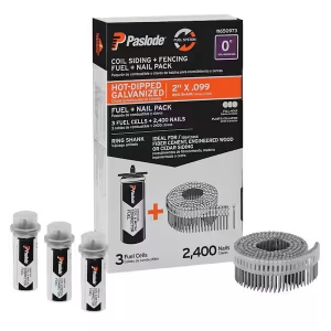 Paslode 650973 RounDrive® Framing Nails and Fuel Pack, 1