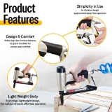 Meite USA MT7116LN Stapler, 3/8" Crown, 22 Gauge, 1/4" to 5/8" Fastener Length