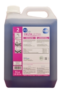 JAN/SAN CLEANER DELTA ULTRA HEAVY DUTY CLEANER POD 2L 4/CS