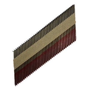 PRO DRIVE 1011621 Strip Nails, 2-1/2" x .162", 30 Degree, Smooth Shank, Diamond Point, Paper Strip, Brite, Steel, 2000/Box PRO DRIVE 1011621 Strip Nails, 2-1/2" x .162", 30 Degree, Smooth Shank, Diamond Point, Paper Strip, Brite, Steel, 2000/Box