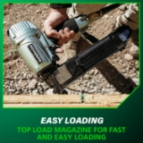 Metabo HPT N5010A Standards Crown Stapler, 1/2" Crown, 16 Gauge, 3/4" to 2" Fastener Length