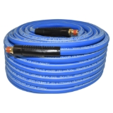 SPOTNAILS GatorTuff HH38100B 3/8"x 100' Hybrid Hose w/o Fittings (Blue/Gray), 3/8" NPT