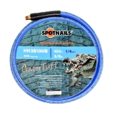 SPOTNAILS GatorTuff HH38100B 3/8"x 100' Hybrid Hose w/o Fittings (Blue/Gray), 3/8" NPT
