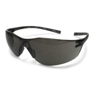 Radians Tecona TEC1-20 Safety Glasses, Smoke Frame, Smoke Lens, Anti-Scratch Coating