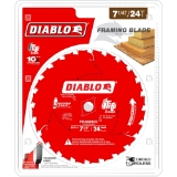 Diablo D0724A FRED0724A 7-1/4" x 24-Teeth Framing Circular Saw Blade For Wood