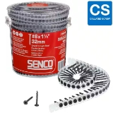 SENCO 06A125P #6-8 x 1-1/4" Collated Screws, #2 Phillips Drive, Gray Phosphate Coated