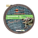 SPOTNAILS GatorTuff HH14050CPBK 1/4" x 50' Hybrid Hose with Fittings (Black/Orange), 1/4" NPT