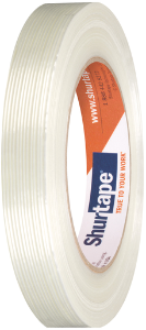 Shurtape Technologies 101229 1X60YDS TAPE FIBERGLASS REINFORCED WHITE STRAPPING GS 490 (48/CN)