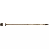 Big Timber Fasteners BTX™ 5BTX105 #10 x 5" Exterior Multi-Purpose Wood Screws, T25 Star Drive, Bronze Coated, 180/Bucket