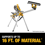 DEWALT DWX723 Heavy Duty Miter Saw Stand