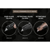 SPEC OPS® SPEC-K1-BLADE10 Utility Knife Blades, 10/PK