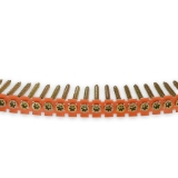 OMG Products WCYZ8200F #8 x 2" Collated Screws, PAMDrive Drive, Yellow Zinc Plated, 1000/Box