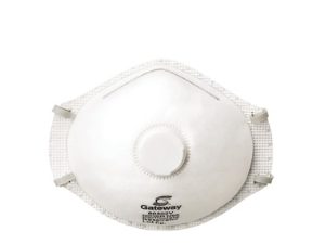 Gateway Safety® TRUAIR® 80301 Unvented N95 Particulate Respirator, White, 20/Box