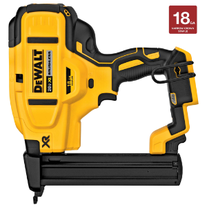 DEWALT DCN681B 20V MAX* XR® 18 Gauge Cordless Narrow Crown Stapler