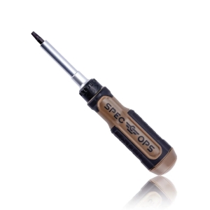 SPEC OPS® SPEC-SRM-1 12-in-1 Magnetic Ratcheting Screwdriver, Heat-Treated Steel