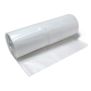 TRM Manufacturing 612C 12' x 100' All-Weather Plastic Sheeting Visqueen Roll, Polyethylene, 6 mil, Black
