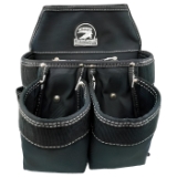 Gatorback B140-L Carpenter's Combo Tool Belt, Large (35"-39"), Black