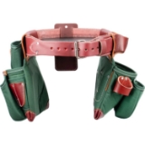 Occidental Leather OxyLights™ 8080DB LG Framer Tool Belt Setup, Large, Right-Handed, Hunter Green