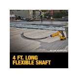 DEWALT DCE531B 20V MAX* Cordless Pencil Vibrator, 4'