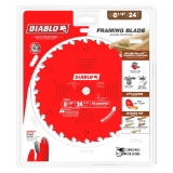 Diablo D0824X 8-1/4" x 24-Teeth Framing Circular Saw Blade For Wood