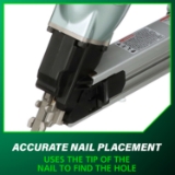 Metabo HPT NR65AK2 Strip Nailer, 1-1/2" to 2-1/2" Fastener Length, 36 Degree