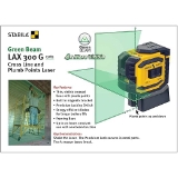 Stabila LAX300G Green Laser Level Tool Set