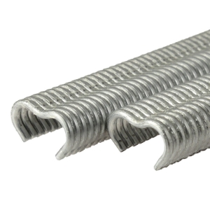 Rapid VR22 Hog Rings, Fence, 22 Gauge, Blunt Point, Galvanized, Steel, 215/Box Rapid VR22 Hog Rings, Fence, 22 Gauge, Blunt Point, Galvanized, Steel, 215/Box