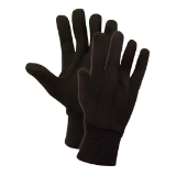 Magid Glove & Safety JerseyMaster® T91 Jersey Gloves, Large, Brown, 7 oz Ramie/Cotton Blend