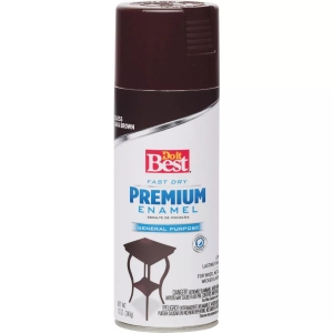 Do it Best 203468D Premium Enamel Spray Paint, Java Brown, Gloss, 12 oz Do it Best 203468D Premium Enamel Spray Paint, Java Brown, Gloss, 12 oz