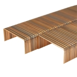 ASC 13/8X5/8-ASC A-Style Wide Crown Carton Closing Stick Staples, 5/8" Leg x 1-3/8" Crown, Copper Coated, 2000/Box