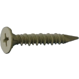 International Fasteners CMSP08214 #8-15 x 2-1/4" Cement Board Screws, #2 Phillips Drive, Dagger-Guard Coated, 3000/Box
