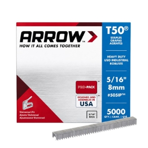 Arrow Fastener 505IP Fine Wire Staples, 5/16 Arrow Fastener 505IP Fine Wire Staples, 5/16
