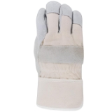 Magid Glove & Safety DuraMaster® TB715IEWB Work Gloves, Large, Gray, Leather Palm