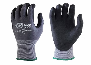 Johnson Wilshire GLOVE, PREMIUM  BLACK MED