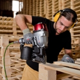 EVERWIN PN90 3-1/2" (90mm) Coil Nailer, 15 Degree