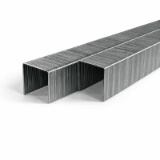 ASC 80/12G-ASC Fine Wire Staples, 1/2" Leg x 1/2" Crown, Chisel Point, Galvanized, Steel, 10000/Box