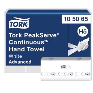 Tork PeakServe® Continuous™ TRK105065 Paper Hand Towels, 3.11